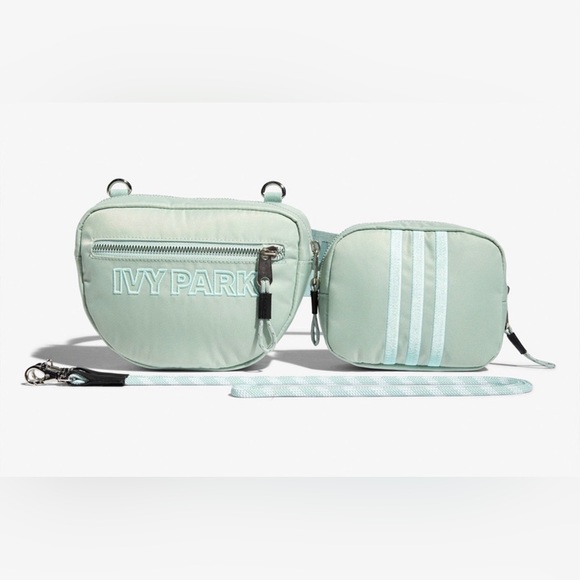 IVY PARK Handbags - IVY PARK Light Green Dual Pouch Belt Bag